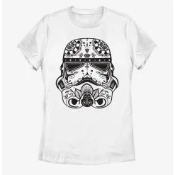 Boxlunch Star Wars Ornate Stormtrooper Womens T-Shirt