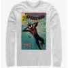 Boxlunch Marvel Spider-Man: Into The Spider-Verse Music Time Womens Long-Sleeve T-Shirt