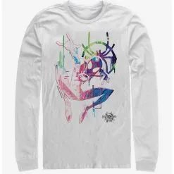 Boxlunch Marvel Spider-Man: Into The Spider-Verse Water Spidey Womens Long-Sleeve T-Shirt