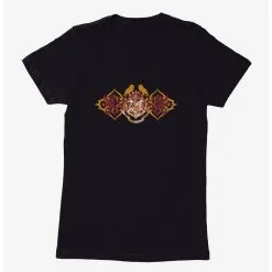 Boxlunch Harry Potter Hogwarts Shield Red And Gold Womens T-Shirt