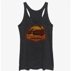 Boxlunch Star Wars The Force Awakens Rey Badge Stress Womens Tank Top