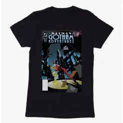 Boxlunch DC Comics Batman Harley Quinn Gotham Adventures Womens Black T-Shirt