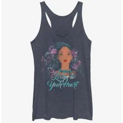 Boxlunch Disney Pocahontas Listen To Your Heart Womens Tank Top