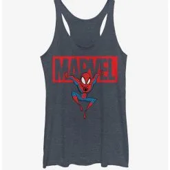 Boxlunch Marvel Spider-Man Brick Spidey Womens Tank Top