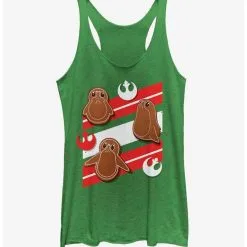 Boxlunch Star Wars: The Last Jedi Ginger Porgs Womens Tank Top