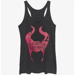 Boxlunch Disney Maleficent: Mistress Of Evil Cursed Horns Womens Tank Top