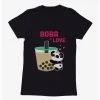 Boxlunch BL Creators: Hungry Rabbit Studio Pandi The Panda Boba Is Love Womens T-Shirt