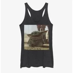 Boxlunch Star Wars The Mandalorian The Child Tiny Green Womens Tank Top