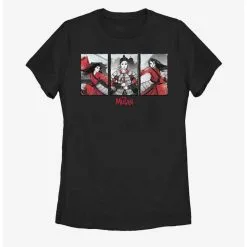 Boxlunch Disney Mulan Live Action Mulan Floral Boxed Womens T-Shirt