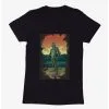 Boxlunch Creature From The Black Lagoon Comic Art Sunset Womens T-Shirt