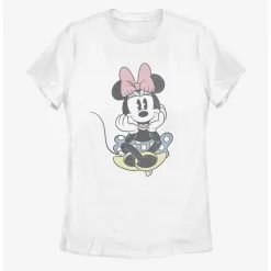 Boxlunch Disney Mickey Mouse Minnie Sitting Pretty Womens T-Shirt