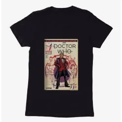 Boxlunch Doctor Who Third Doctor Comic Womens T-Shirt
