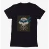 Boxlunch Teenage Mutant Ninja Turtles Leonardo Bandana Skull And Weapons Womens T-Shirt