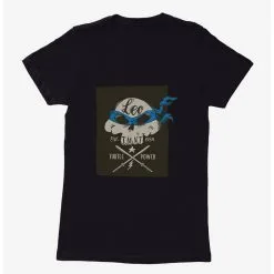 Boxlunch Teenage Mutant Ninja Turtles Leonardo Bandana Skull And Weapons Womens T-Shirt