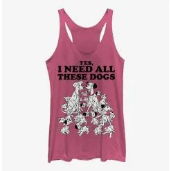 Boxlunch Disney 101 Dalmatians All These Dogs Womens Tank Top