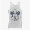 Boxlunch Disney Mickey Mouse Star Ears Womens Tank Top
