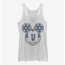 Boxlunch Disney Mickey Mouse Star Ears Womens Tank Top