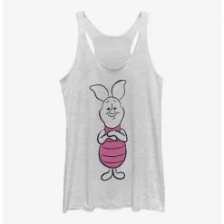 Boxlunch Disney Winnie The Pooh Basic Sketch Piglet Womens Tank Top