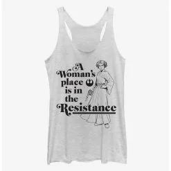 Boxlunch Star Wars Resist Woman2 Womens Tank Top