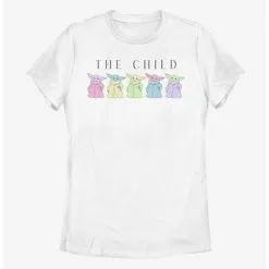 Boxlunch Star Wars The Mandalorian The Child Colors Womens T-Shirt