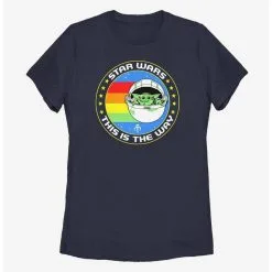 Boxlunch Star Wars The Mandalorian The Child Star Power Womens T-Shirt