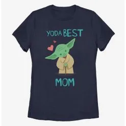 Boxlunch Star Wars Cute Yoda Best Mom Womens T-Shirt