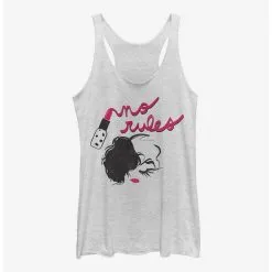 Boxlunch Disney Cruella No Rules Lipstick Womens Tank Top