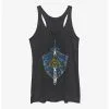 Boxlunch The Legend Of Zelda Iconic Weapon Womens Tank Top