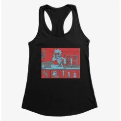 Boxlunch Rick And Morty Garage Womens Tank Top