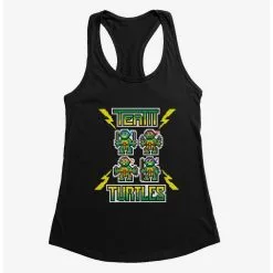 Boxlunch Teenage Mutant Ninja Turtles Team Turtles Electric Shock Womens Tank Top