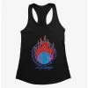 Boxlunch Space Jam: A New Legacy Basketball On Fire Goon Squad Logo Womens Tank Top