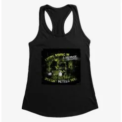 Boxlunch The Munsters Riding A Hearse Womens Tank Top