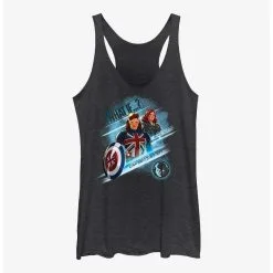 Boxlunch Marvel What If?? Captain Carter & Black Widow Team Up Womens Tank Top