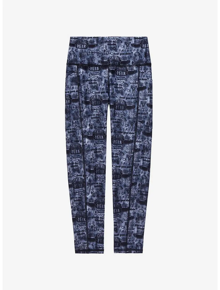 Boxlunch Friends Icons Women’s Athletic Leggings