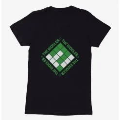 Boxlunch DC Comics The Batman Riddler Cube Womens T-Shirt