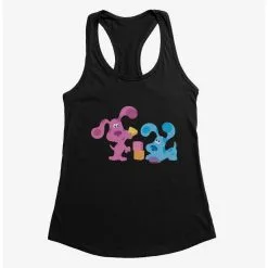 Boxlunch Blue's Clues Magenta And Blue Playtime Womens Tank Top