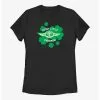 Boxlunch Star Wars The Mandalorian Lucky Charmer Clovers Womens T-Shirt