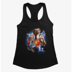 Boxlunch E.T. 40th Anniversary Iconic Movie Scenes Graphic Womens Tank Top