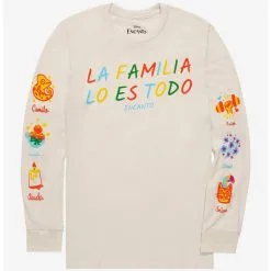 Disney Encanto La Familia Lo Es Todo Long Sleeve T-Shirt - BoxLunch Exclusive