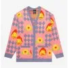 Studio Ghibli Howl's Moving Castle Howl's Diamonds & Calcifer Women's Plus Size Cardigan - BoxLunch Exclusive