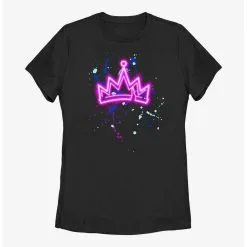 Boxlunch Disney Descendants Splatter Crown Womens T-Shirt