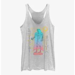 Boxlunch Marvel Moon Knight Mummy Glyph Womens Tank Top