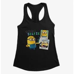 Boxlunch Minions Taking A Selfie Womens Tank Top