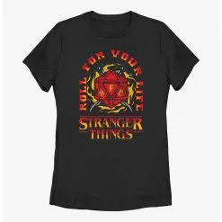 Boxlunch Stranger Things Roll For Your Life Womens T-Shirt