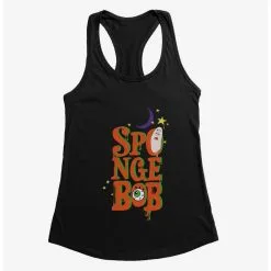 Boxlunch SpongeBob SquarePants Halloween Spooky Font Womens Tank Top