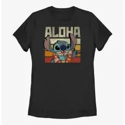 Boxlunch Disney Lilo And Stitch Says Aloha Womens T-Shirt