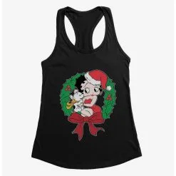 Boxlunch Betty Boop Pudgys Wreath Womens Tank Top