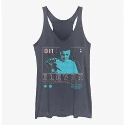 Boxlunch Stranger Things Eleven Infographic Womens Tank Top