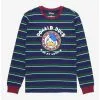 Disney Donald Duck Striped Long Sleeve T-Shirt - BoxLunch Exclusive