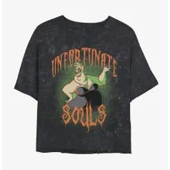 Boxlunch Disney The Little Mermaid Ursula Unfortunate Souls Mineral Wash Womens T-Shirt